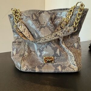 Michael Kors Python Leather Bag